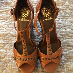 Vince Camuto Studded Wedge